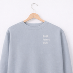 Sweatshirt "Book lovers club" - Frontprint