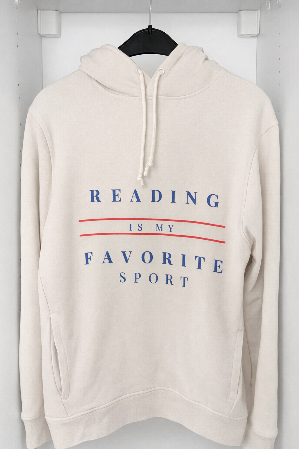 Hoddie "Reading is my favorite sport"