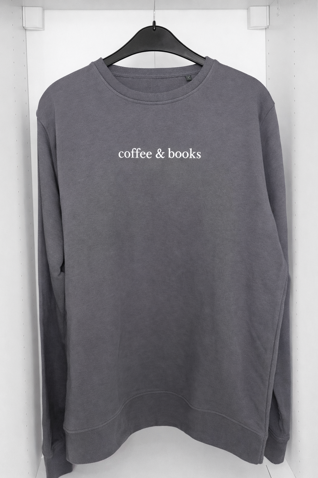 Sweatshirt "coffee & books"
