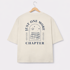 Oversize T-Shirt "Just one more chapter"