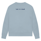 Sweatshirt "lost in a book"