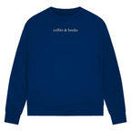 Sweatshirt "coffee & books"