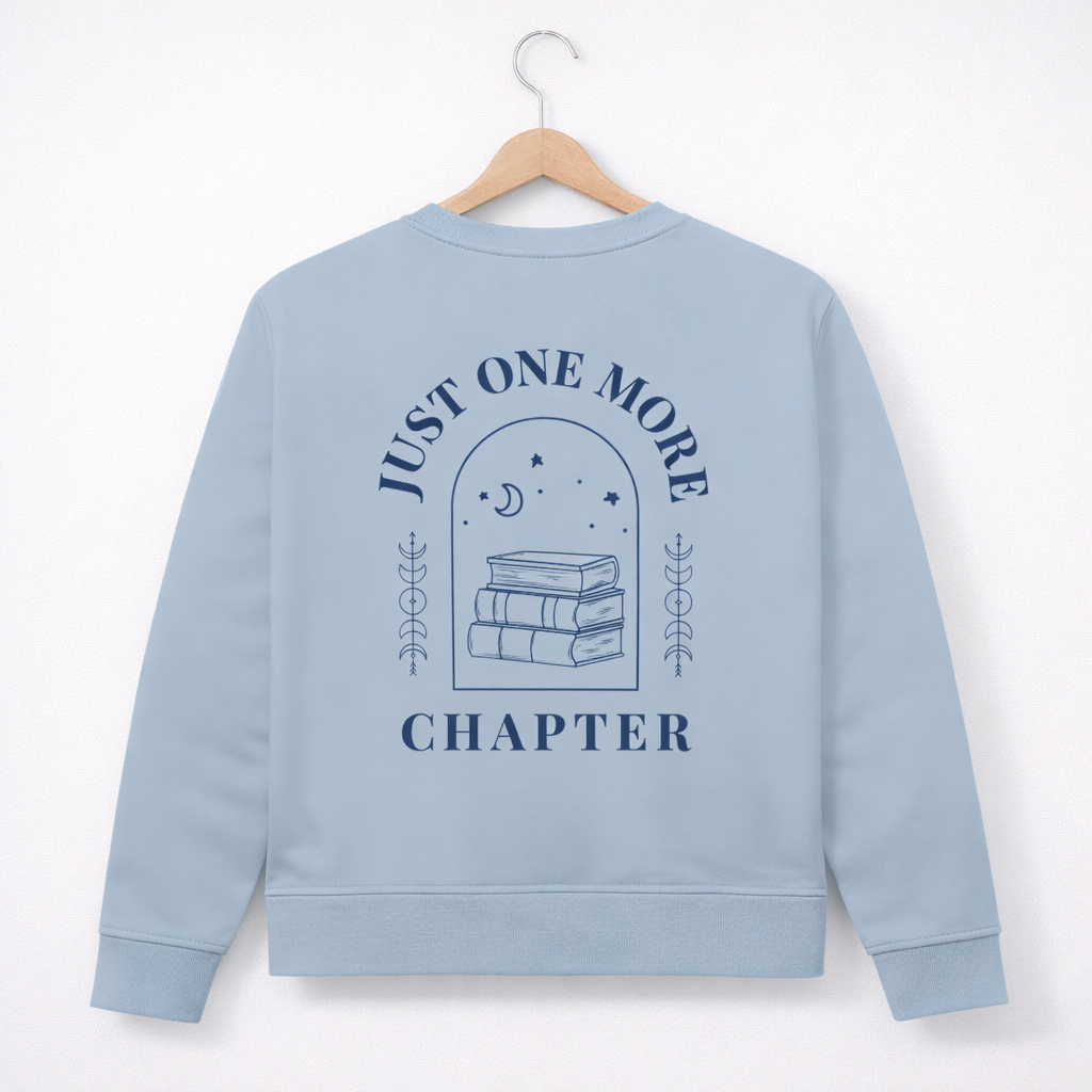 Sweatshirt "Just one more Chapter" - Backprint